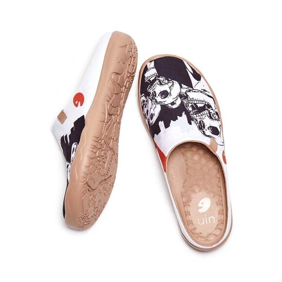 UIN Men's Slipper Comfort Mules Walking Casual Travel Shoes (Vital Spines)No Box - Picture 4 of 9